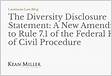Rule 7.1. Disclosure Statement Federal Rules of Civil Procedure